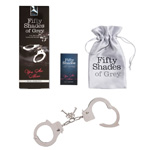 Official Fifty Shades of Grey You Are Mine Metal Handcuffs
