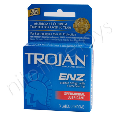 Trojan ENZ Condom with Spermicidal Lubricant TEXT_CLOSE_WINDOW