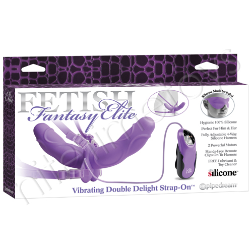 Vibrating Double Delight Strap-On TEXT_CLOSE_WINDOW
