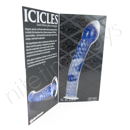 Icicles No. 29 Glass Massager TEXT_CLOSE_WINDOW