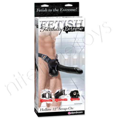 Fetish Fantasy Extreme Hollow 12" Strap-On TEXT_CLOSE_WINDOW