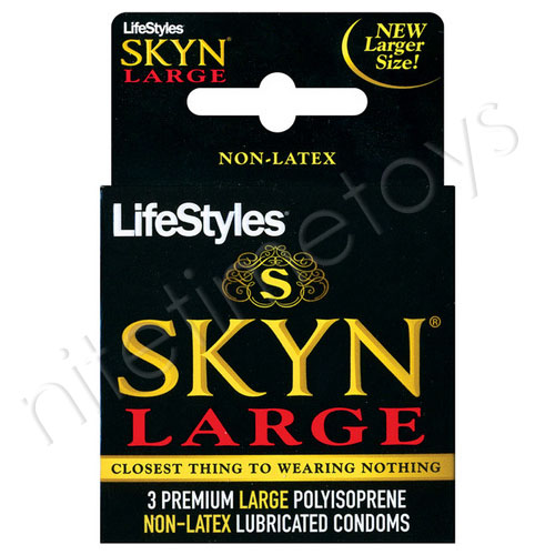 Lifestyles Large Skyn Non-Latex Condoms TEXT_CLOSE_WINDOW
