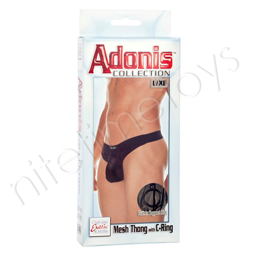 Adonis Mesh Thong with Cock Ring TEXT_CLOSE_WINDOW