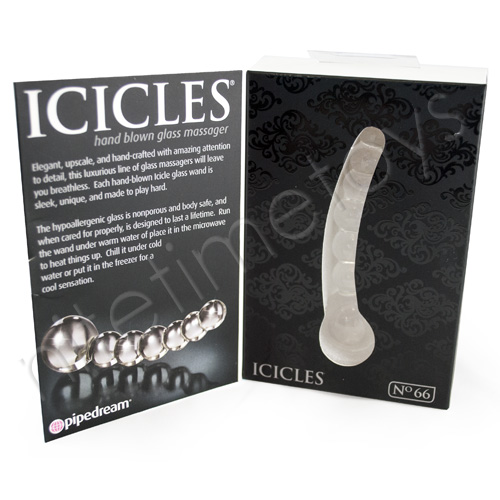 Icicles No. 66 Glass Massager TEXT_CLOSE_WINDOW