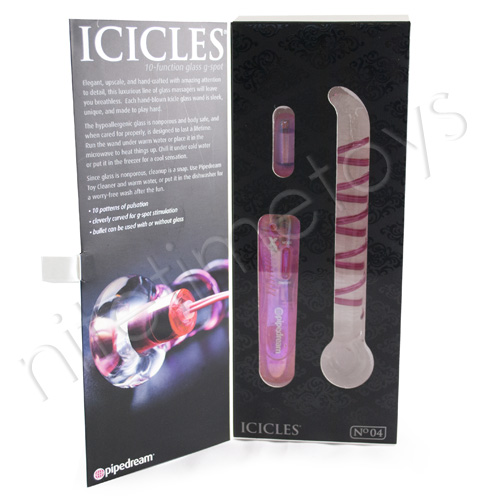 Icicles No. 4 Glass Vibrator TEXT_CLOSE_WINDOW
