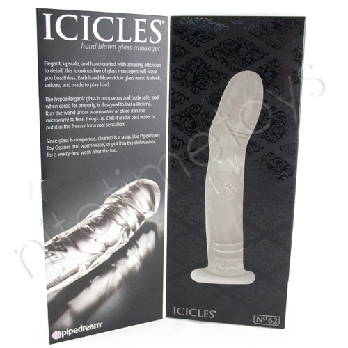 Icicles No. 62 Glass Massager TEXT_CLOSE_WINDOW