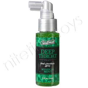 Good Head Deep Throat Oral Anesthetic Spray